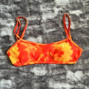 Tie Dye Bikini Top